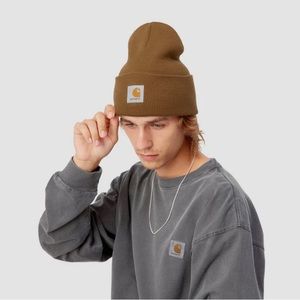 Carhartt Acrylic Watch Hat, Brown Beanie